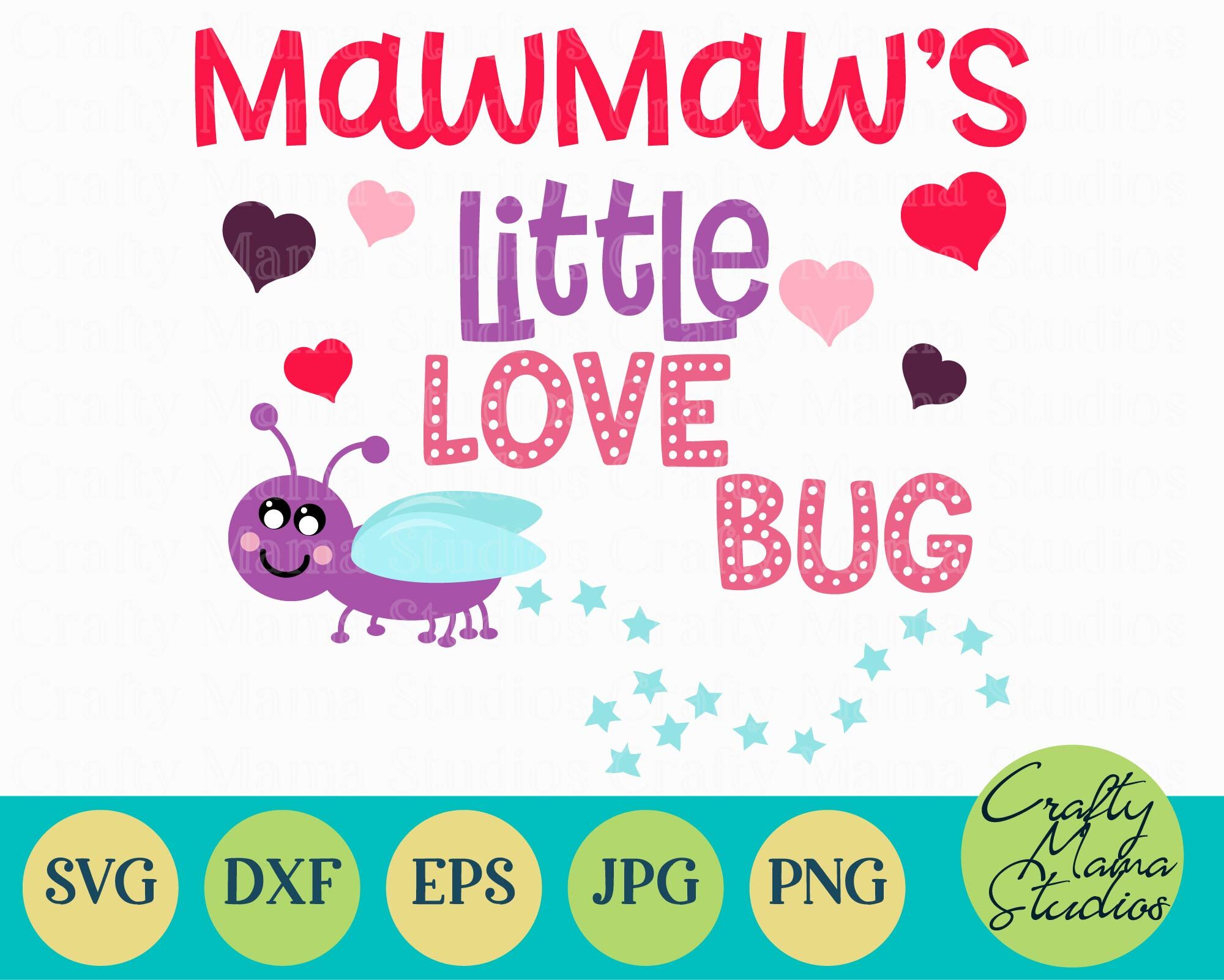 Valentine S Day Svg Maw Maw Svg Grandma Svg Mawmaw S Little Love By Crafty Mama Studios Thehungryjpeg Com