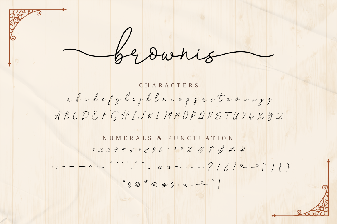 Brownis Handwritten Script By Ibey Design Thehungryjpeg Com