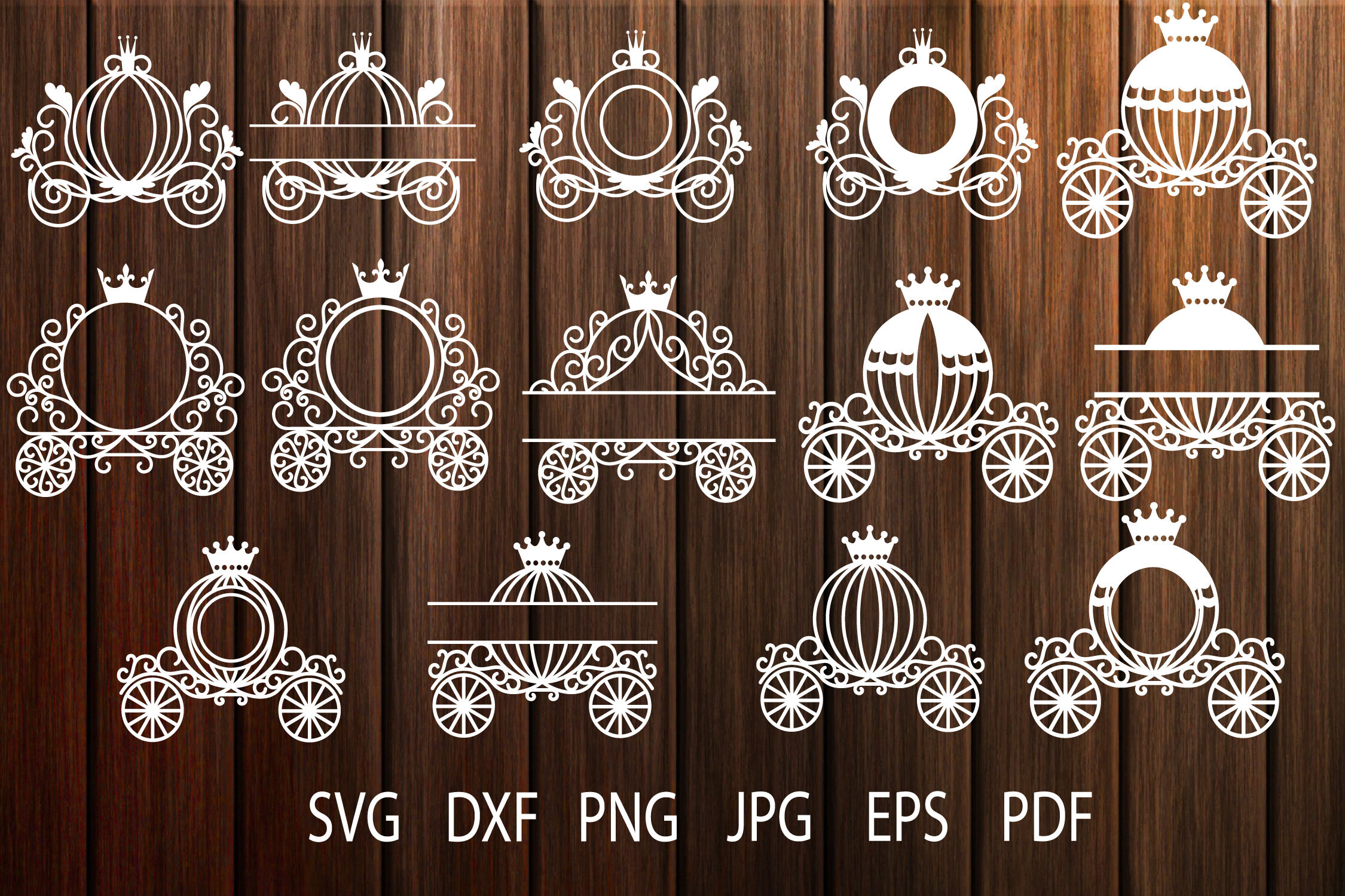Free Free 165 Princess Carriage Printable Template SVG PNG EPS DXF File