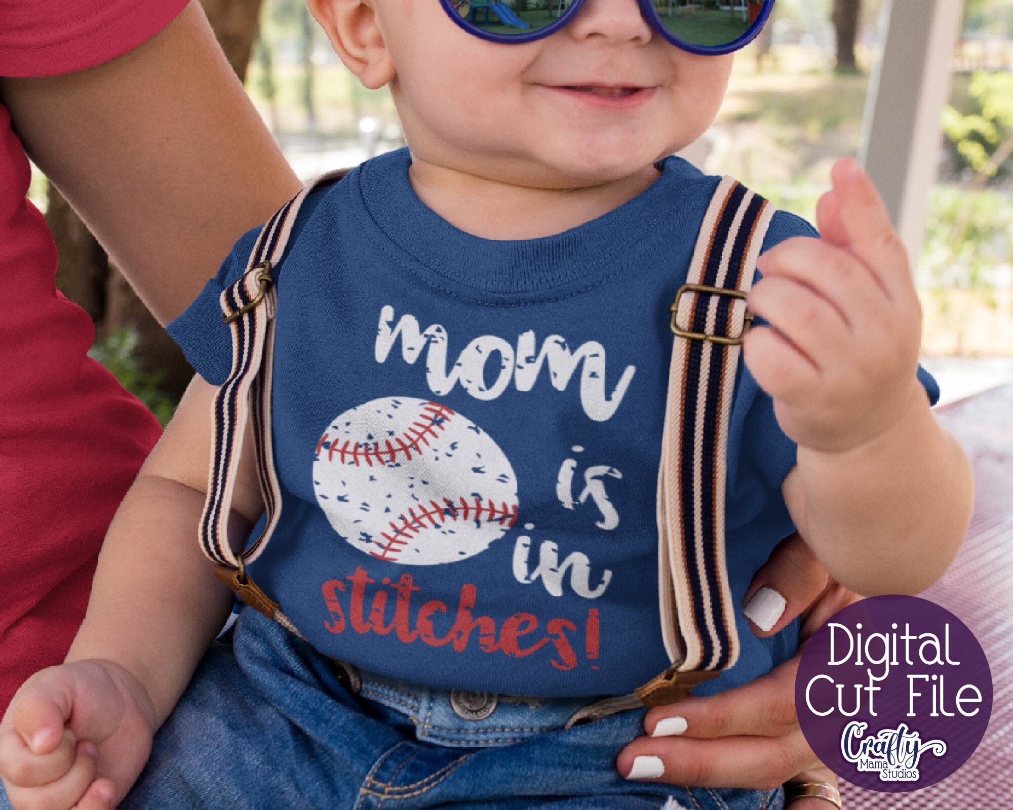 Download Mom Is In Stitches Svg Baseball Svg Funny Mom Svg By Crafty Mama Studios Thehungryjpeg Com