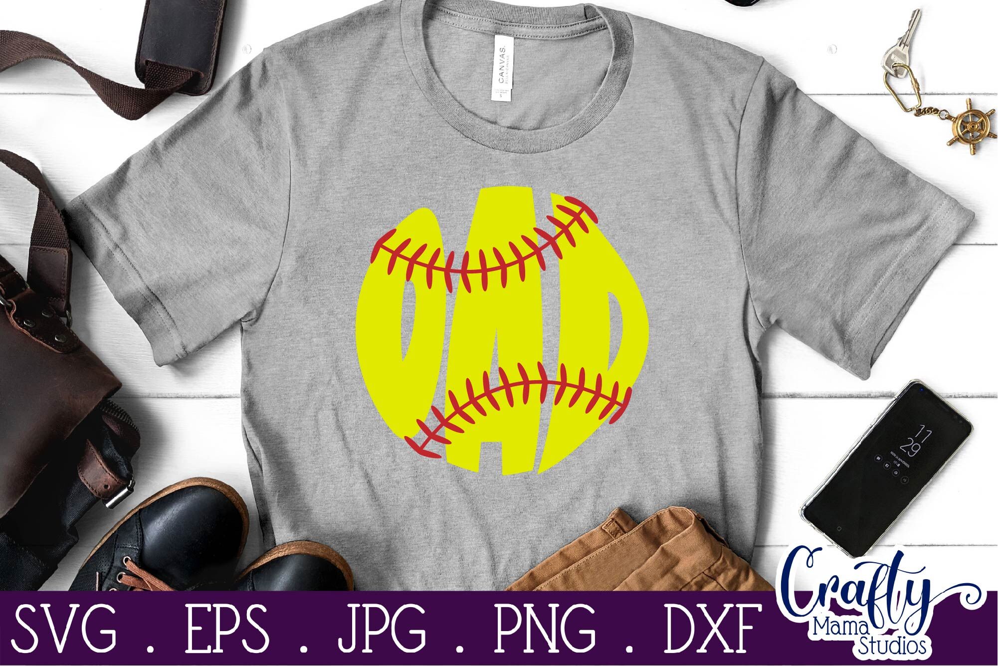 Baseball Svg Bundle, Baseball Shirt Cut File By Crafty Mama Studios |  TheHungryJPEG