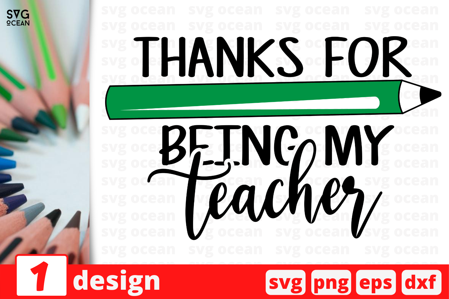 Download 1 THANKS FOR BEING MY TEACHER, Teacher quotes cricut svg By SvgOcean | TheHungryJPEG.com