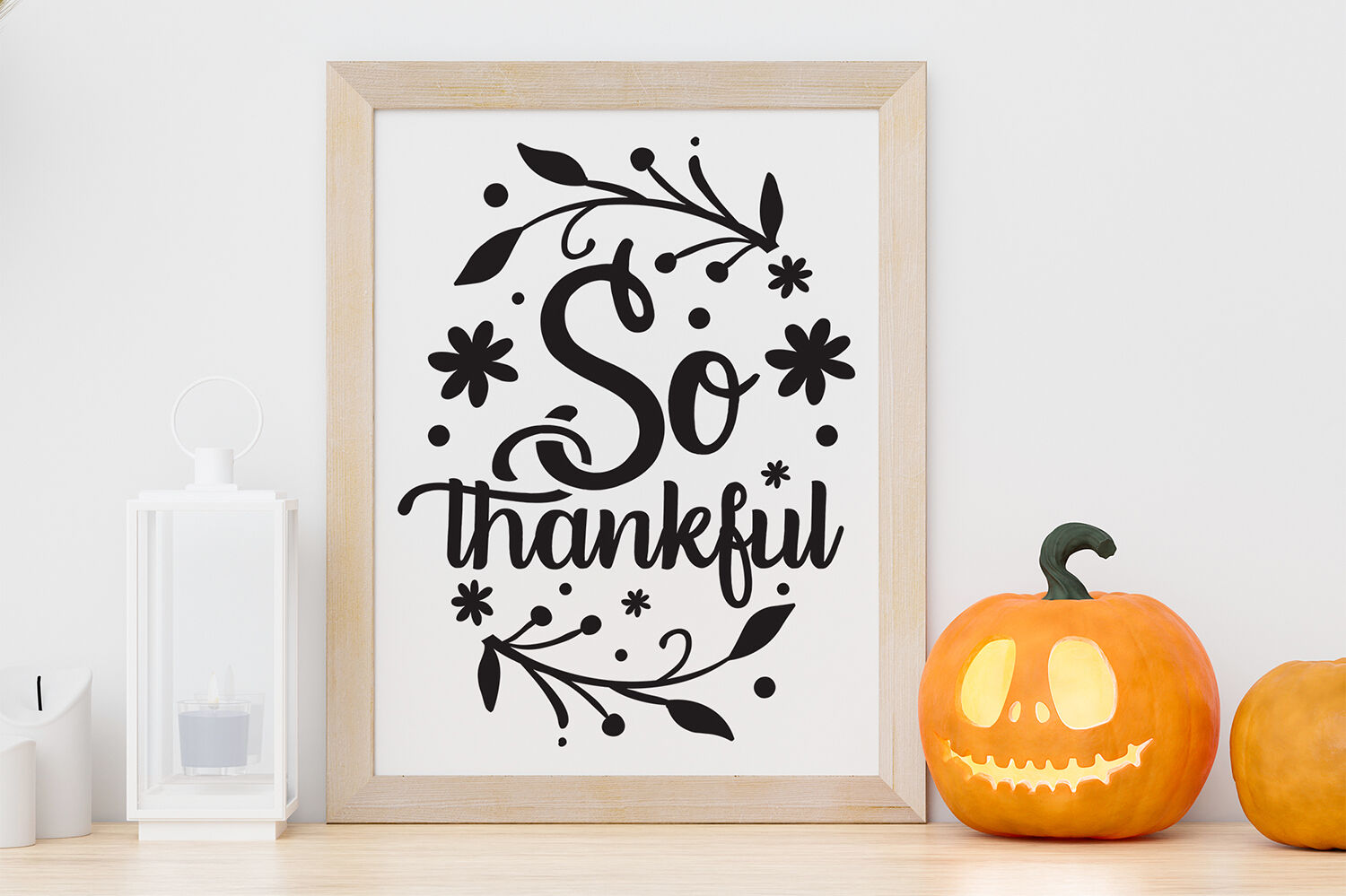 So Thankful Thanksgiving Svg Dxf Eps Png Pdf By Craftlabsvg Thehungryjpeg Com
