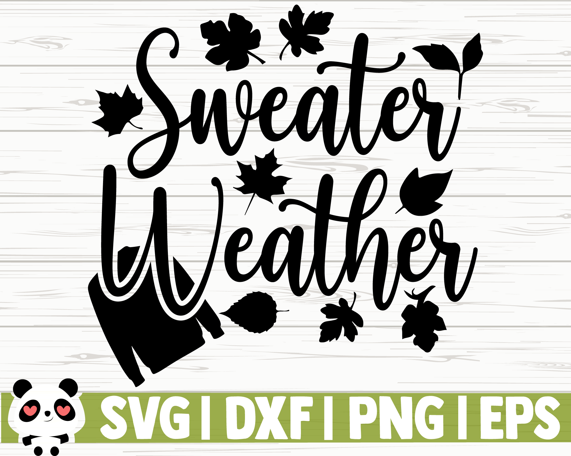 Sweater Weather By CreativeDesignsLLC | TheHungryJPEG.com