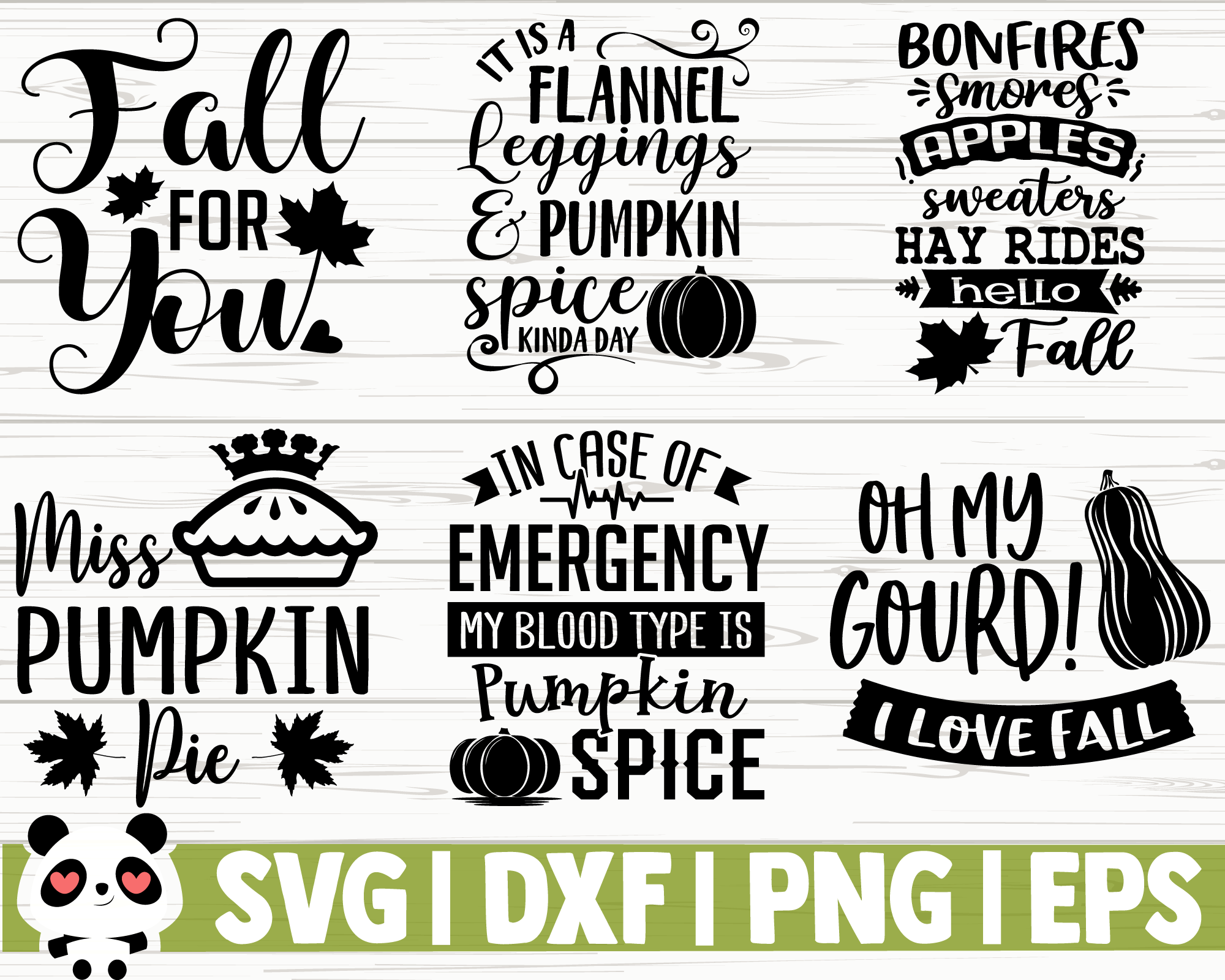60 Fall Quotes SVG Bundle By CreativeDesignsLLC