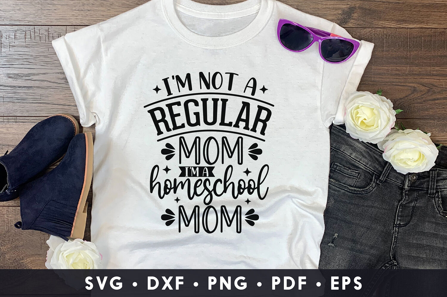 Download I'm Not A Regular Mom I'm A Homeschool Mom, Homeschool SVG ...