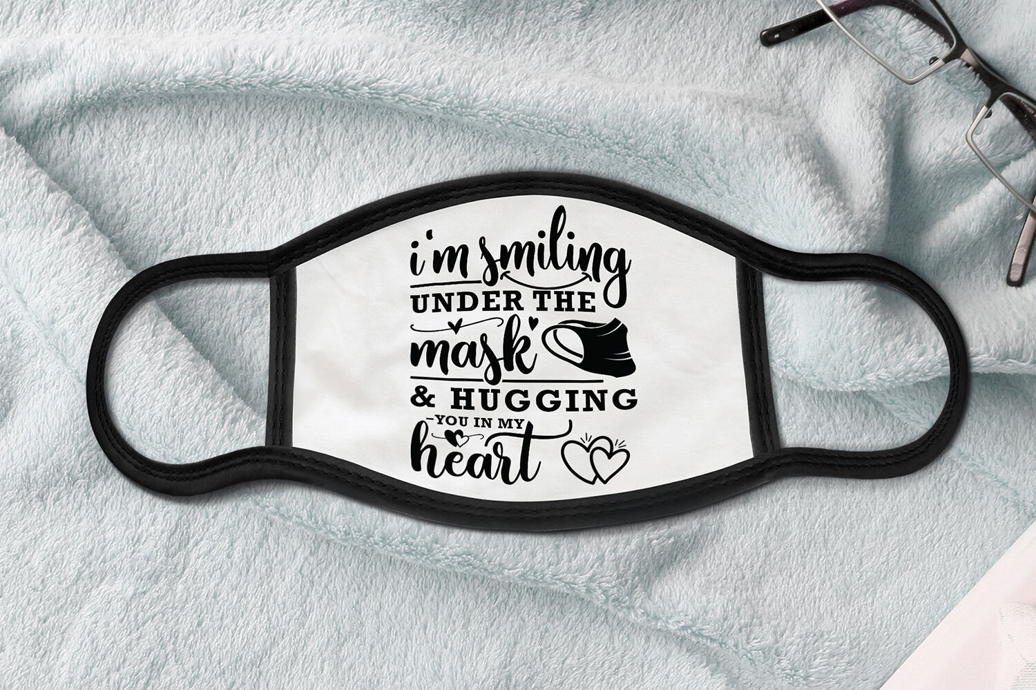 Face Mask SVG, Face Mask Quotes, Mask Design SVG DXF PNG ...