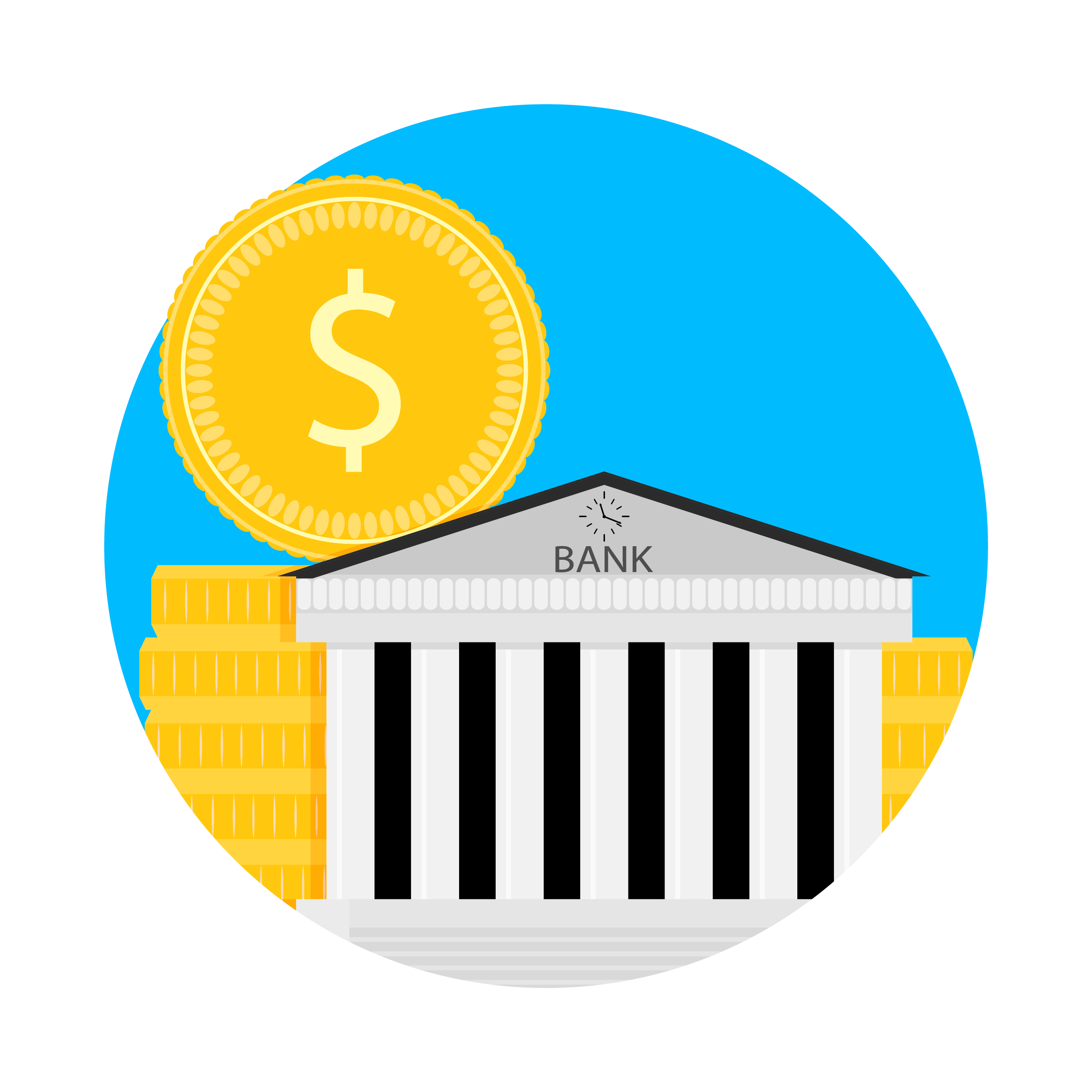 Bank Financial Capitalization Icon By 09910190 Thehungryjpeg Com