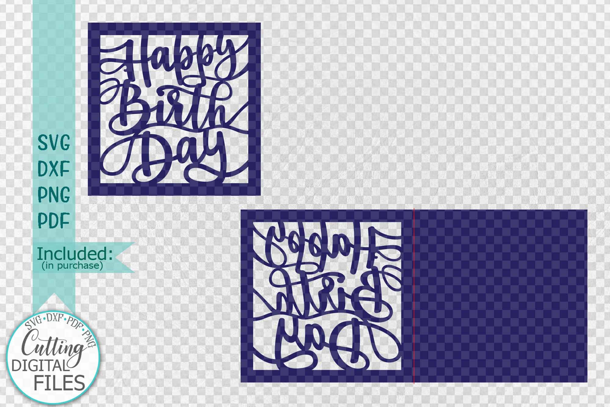 Free Free Svg Cut File Birthday Card