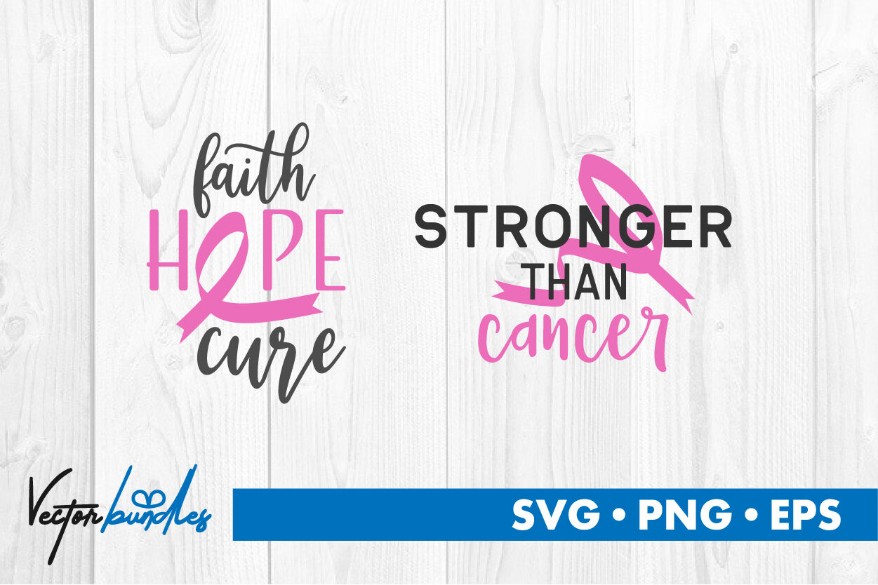 Cancer quotes bundle svg By Vectorbundles | TheHungryJPEG