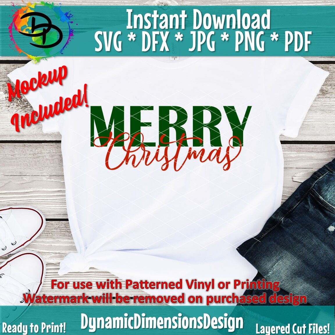 Merry Christmas Svg Leopard Merry And Bright Svg Christ Mas Svg Ch By Dynamic Dimensions Thehungryjpeg Com