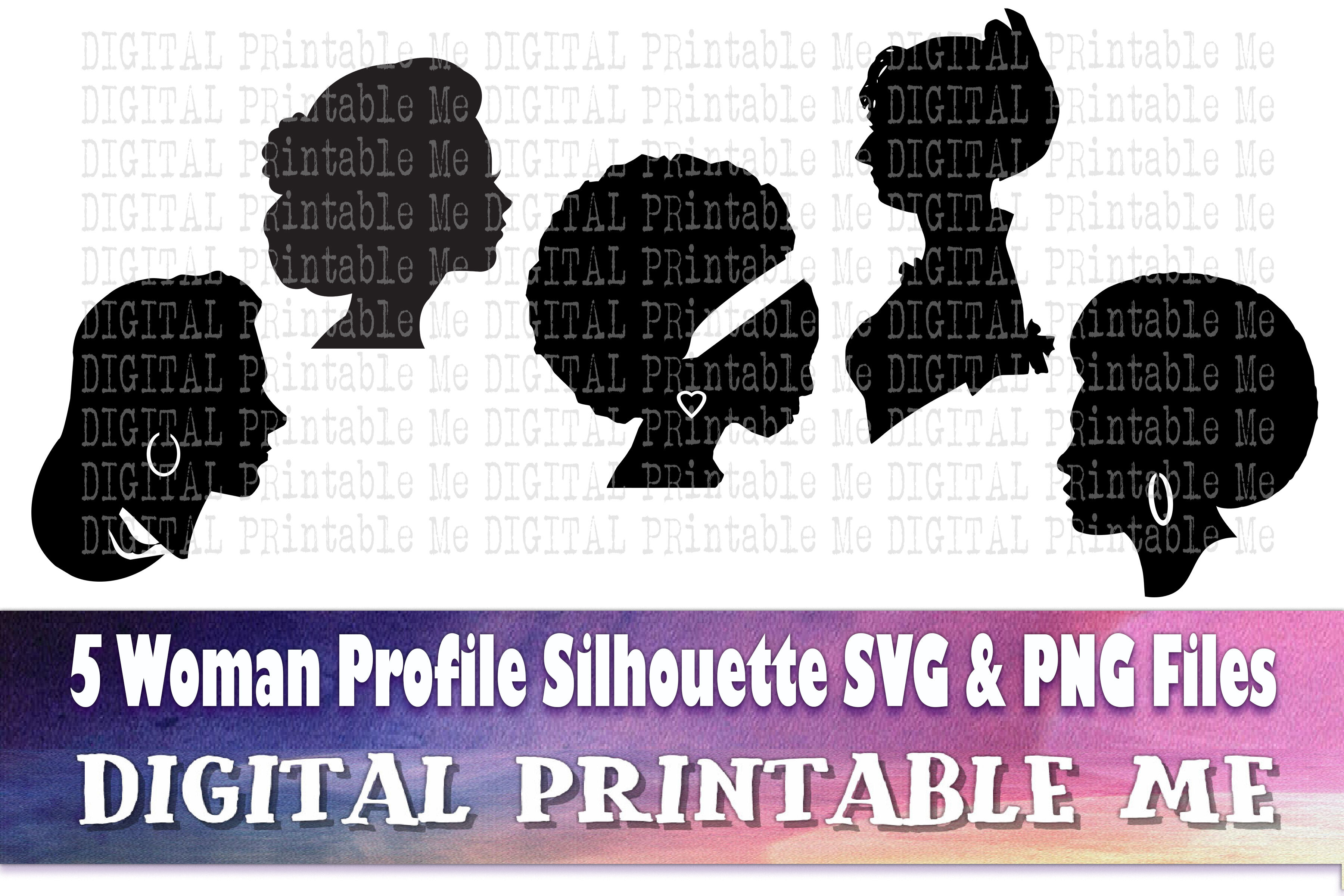 girl side view silhouette