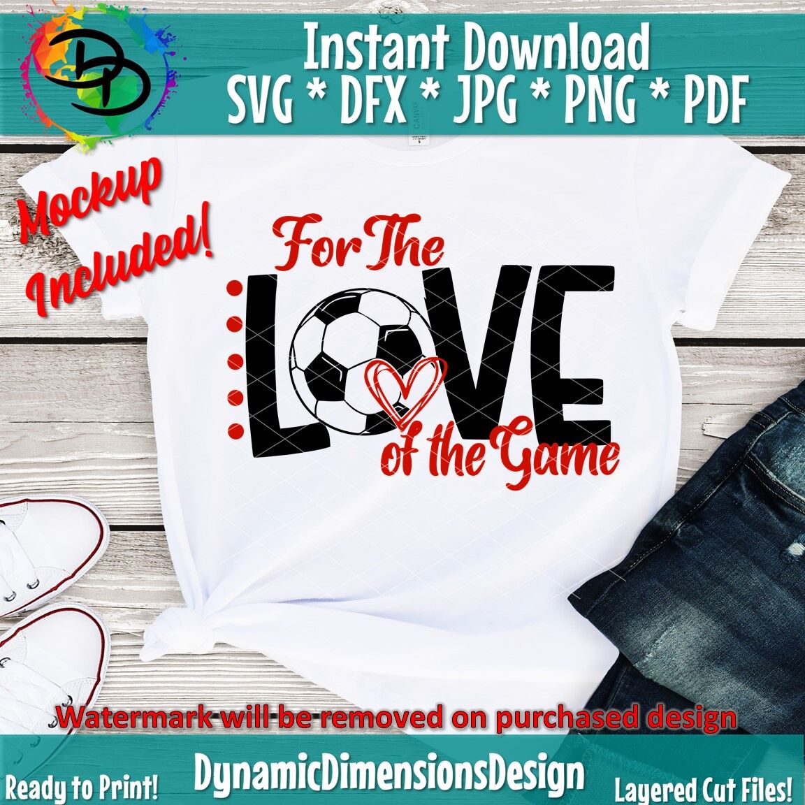 For The Love Of The Game Soccer Svg Mom Svg Soccer Life Svg Soccer By Dynamic Dimensions Thehungryjpeg Com