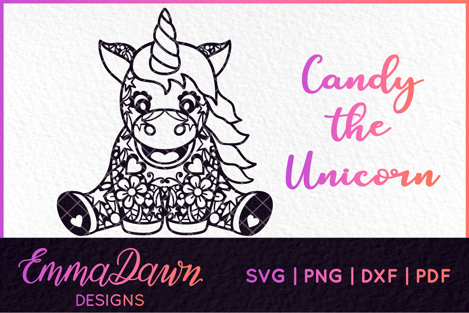 Mandala Unicorn Svg Zentangle Unicorn Svg Craft Supplies Tools Drawing Drafting