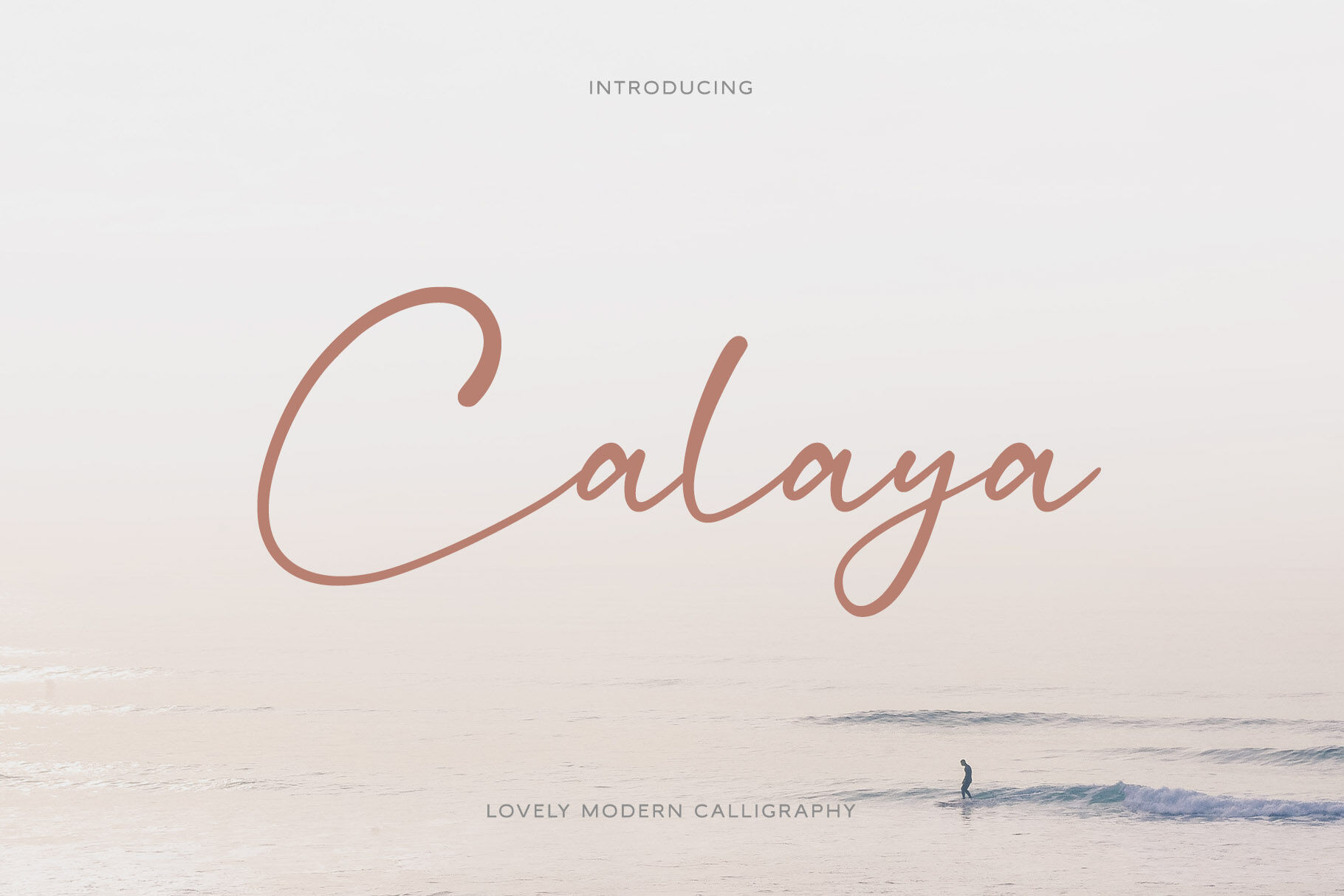 Calaya Lovely Modern Script By Craft Supply Co Thehungryjpeg Com