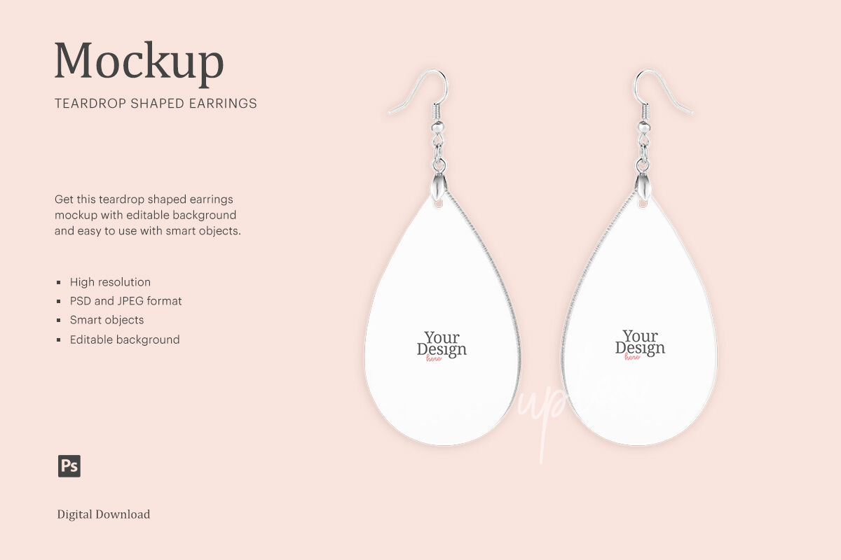 Download Earring Mockup Free Yellowimages