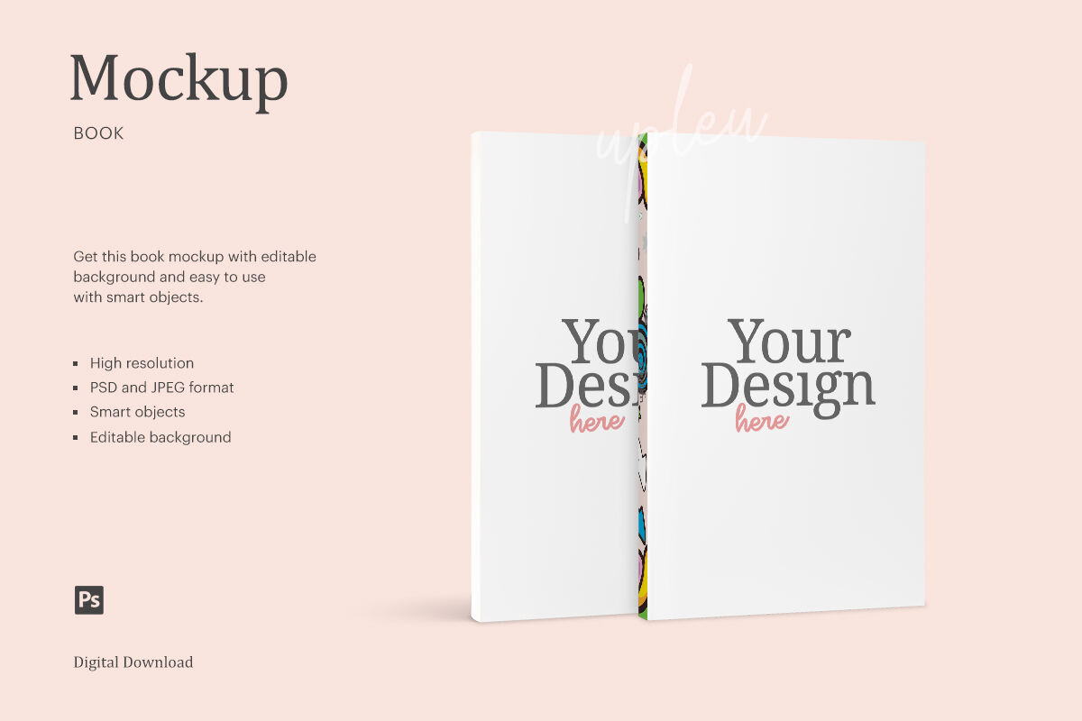 Book Mockup Psd Download Free