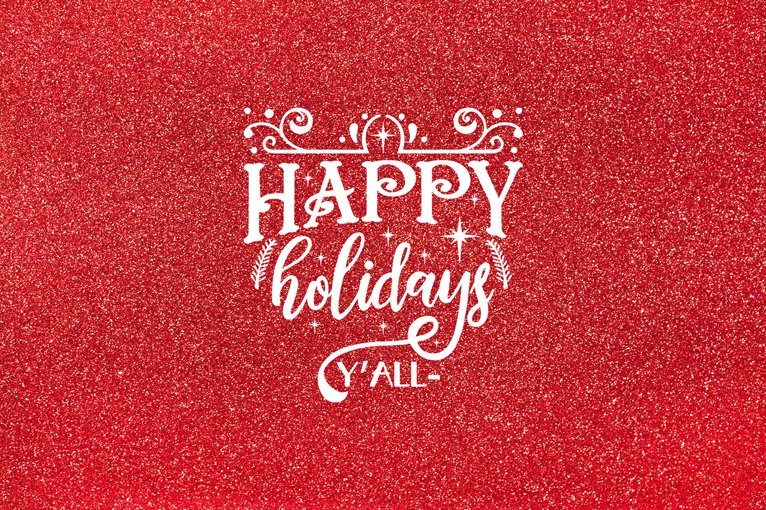 Happy Holidays Y All Christmas Svg Christmas Quotes Svg By Craftlabsvg Thehungryjpeg Com