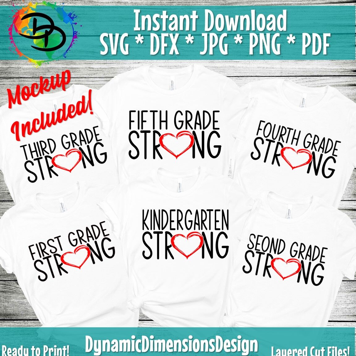 Download Teacher Strong svg, TGIF svg, school svg, Teacher svg, Distance Learni By Dynamic Dimensions ...