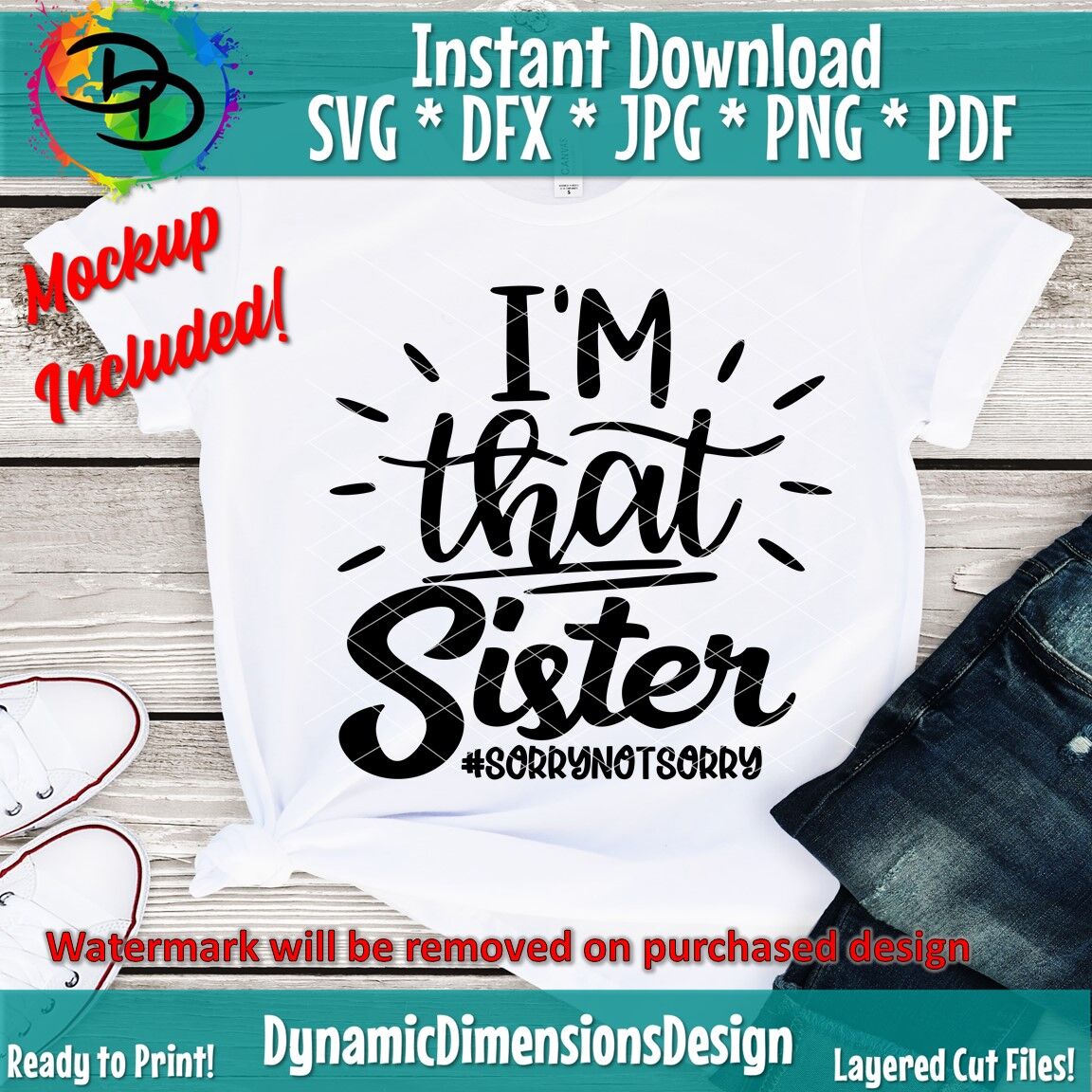 Download Sister, That Sister, Sorry not Sorry, Sister shirt, Sister ...