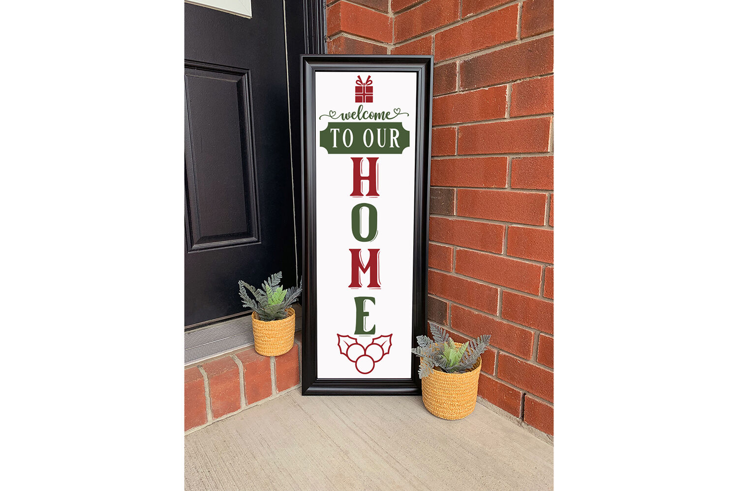 Christmas Porch Sign SVG Bundle, 16 Christmas & Holiday Porch Signs By