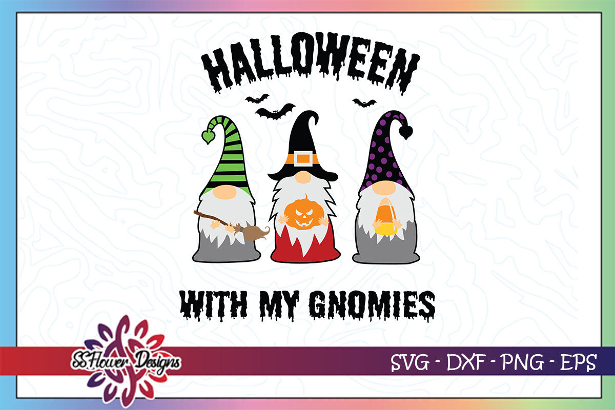 Download Halloween With My Gnomes Svg Gnome Svg Halloween Gnomes Svg By Ssflowerstore Thehungryjpeg Com