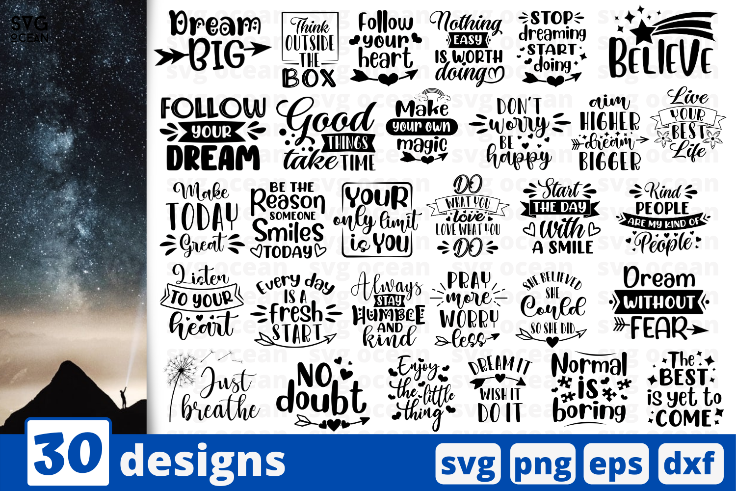 Download 30 Inspiration Quotes Cricut Svg By Svgocean Thehungryjpeg Com