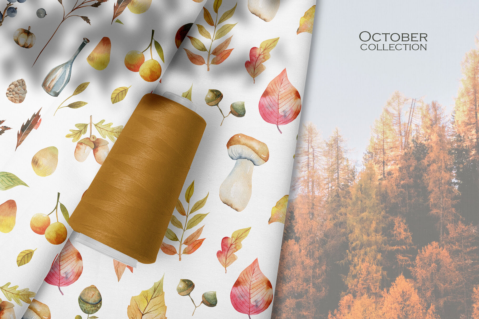 October pattern collection By