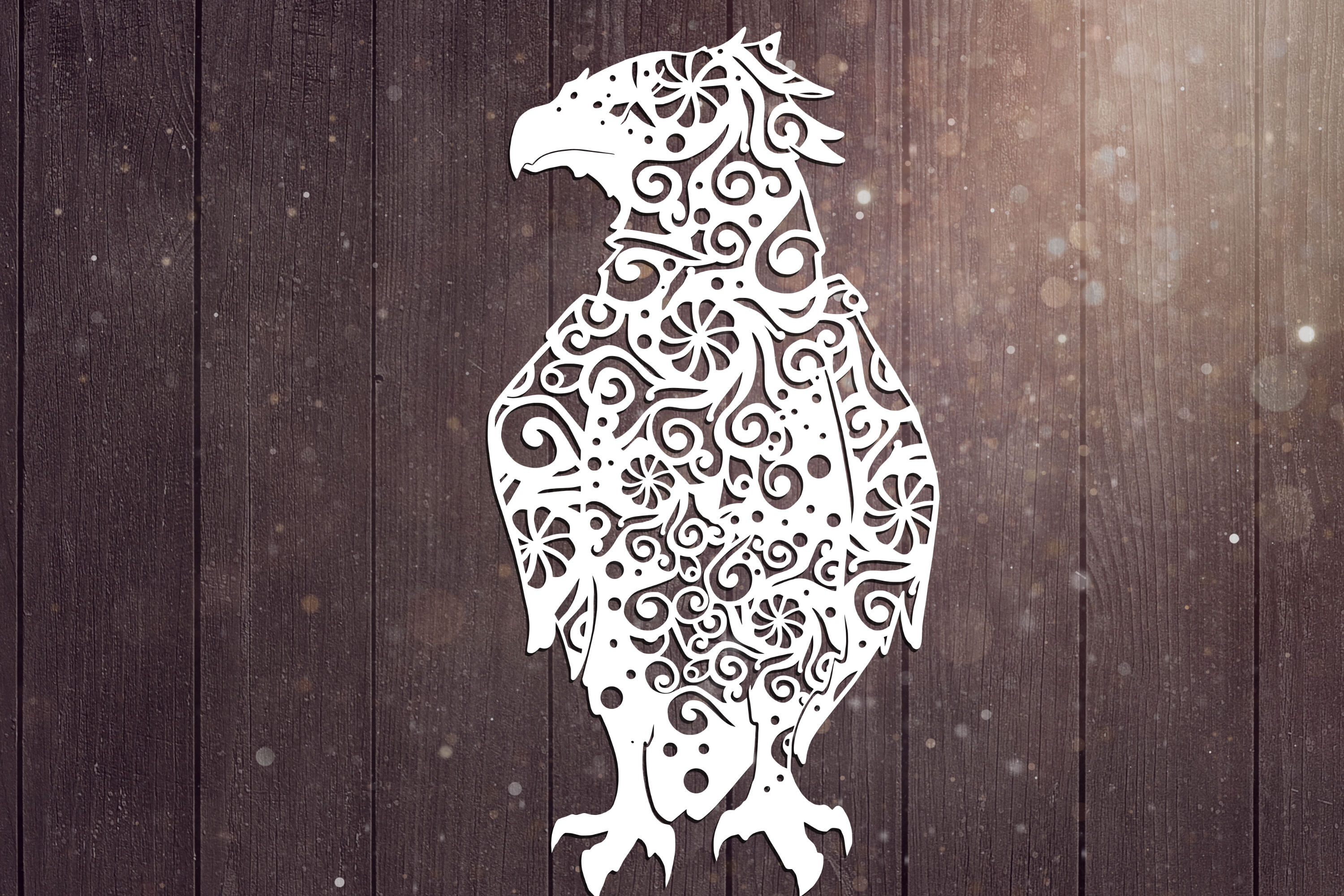 Download Harpy Eagle Mandala Svg Bird Svg By Fortuna Prints Thehungryjpeg Com