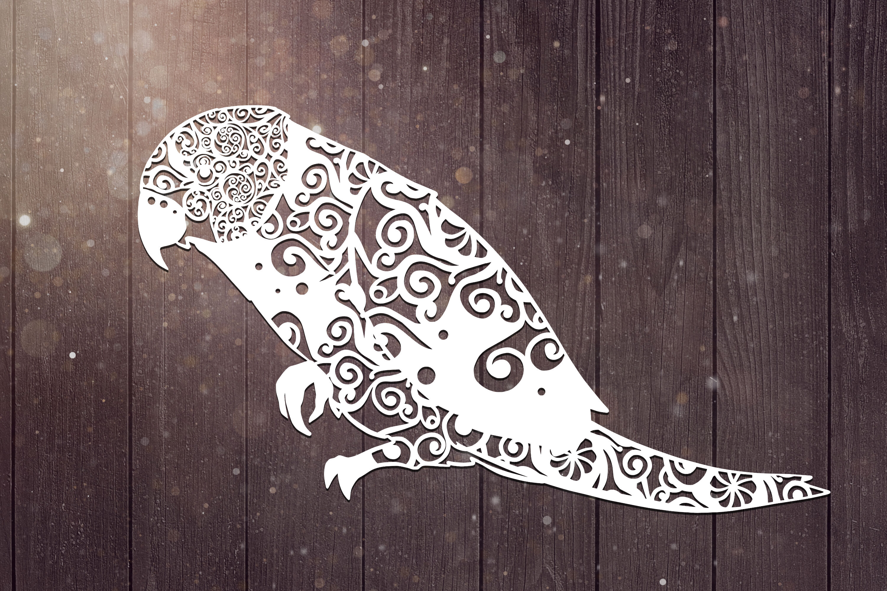 Download Indian Redneck Parrot Svg Mandala Svg Bird Svg By Fortuna Prints Thehungryjpeg Com