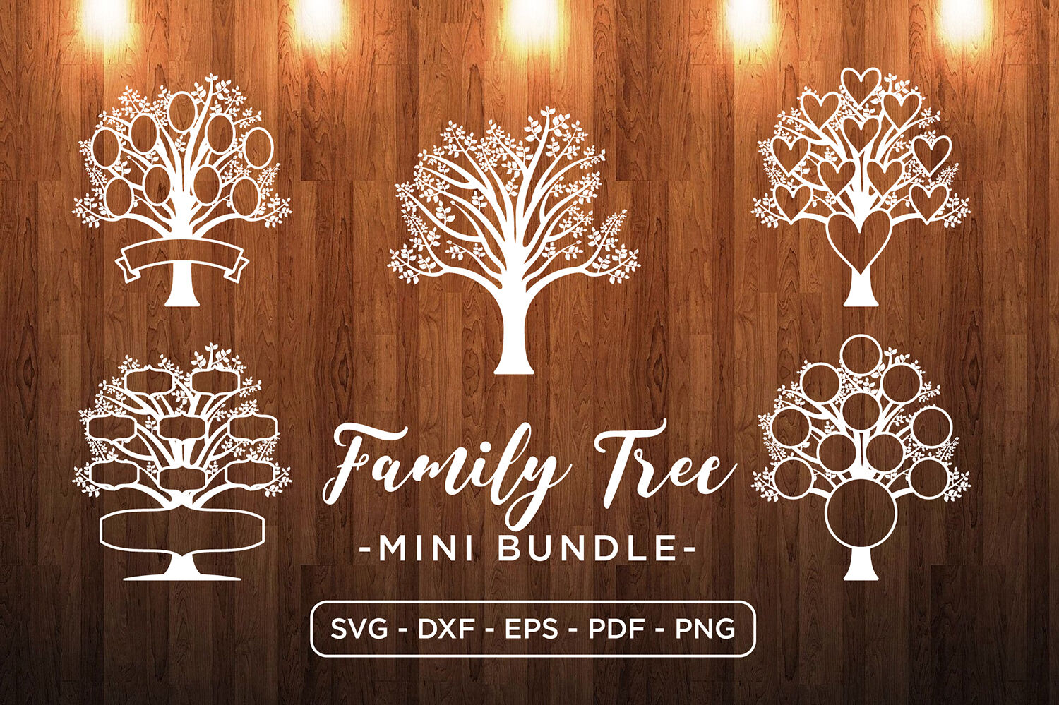 Download Family Tree Mini Bundle, Tree SVG, Family Tree SVG Cut ...