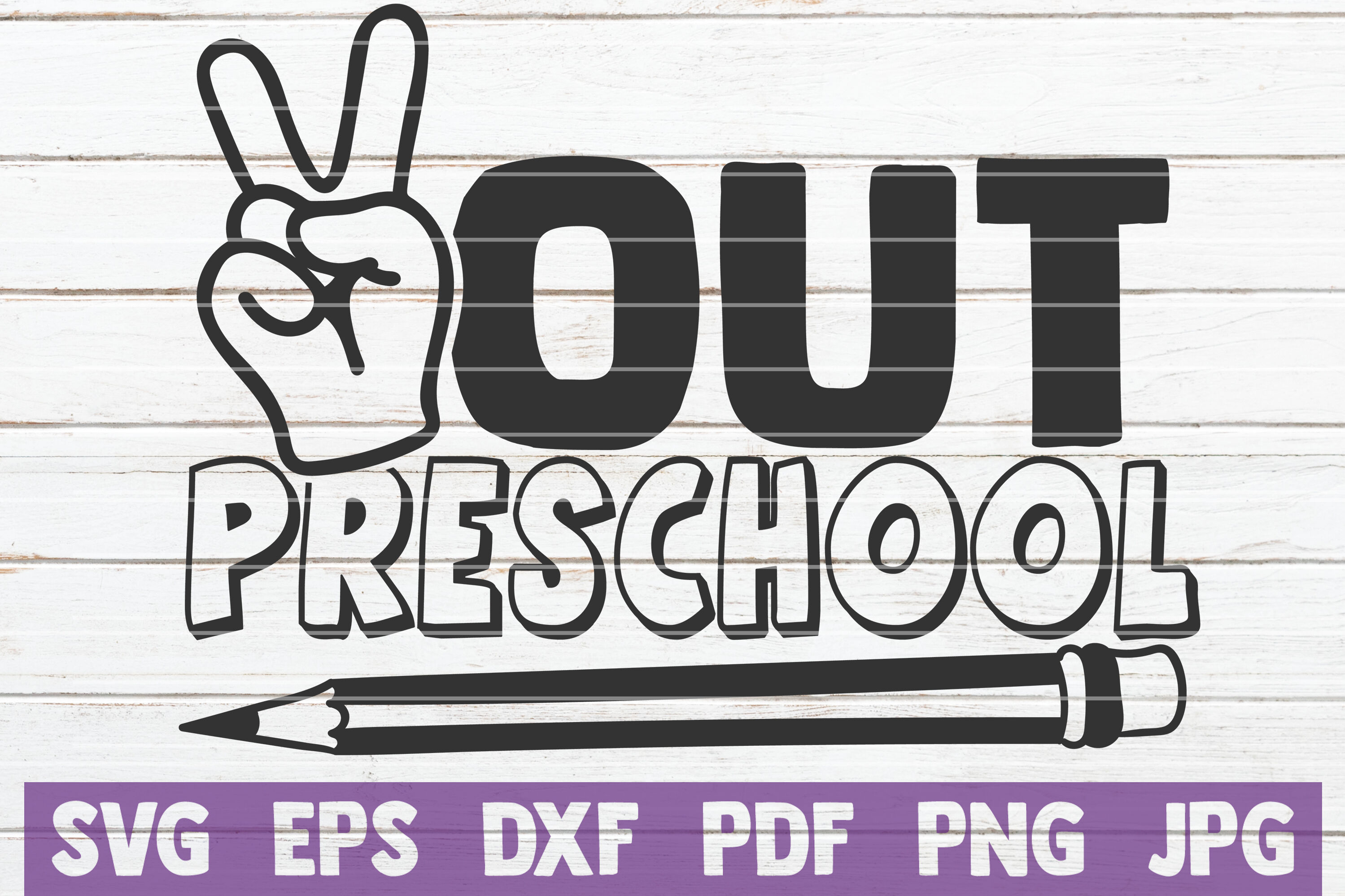 Out Preschool SVG Cut File By MintyMarshmallows | TheHungryJPEG