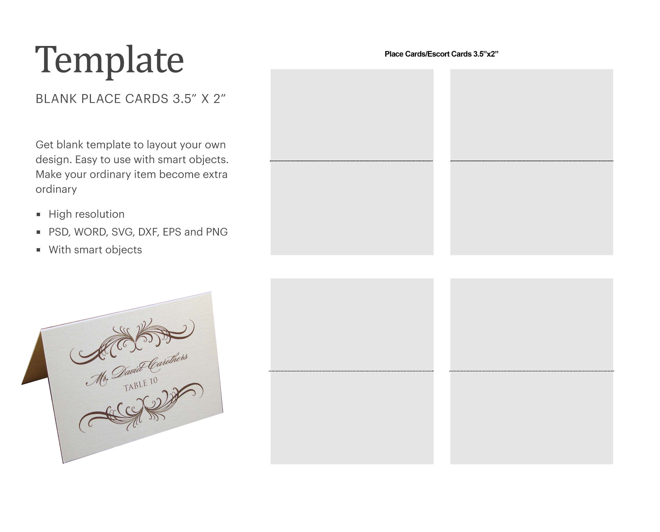 Table Tent Blank Template Silhouette Studio Cricut Silhouette By Ariodsgn Thehungryjpegcom