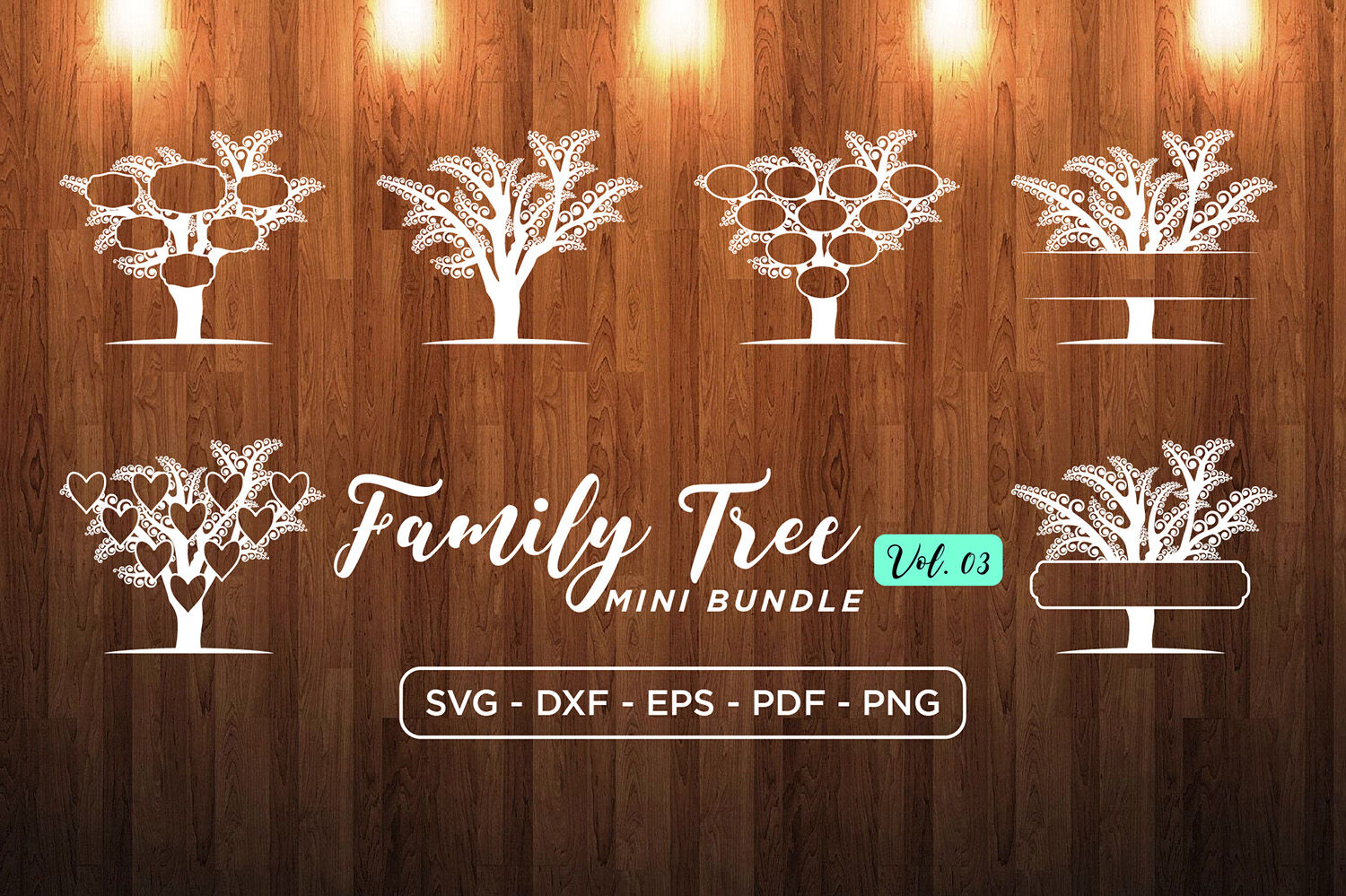 Download Family Tree Mega Bundle, Big SVG Bundle Of Tree / Family ...