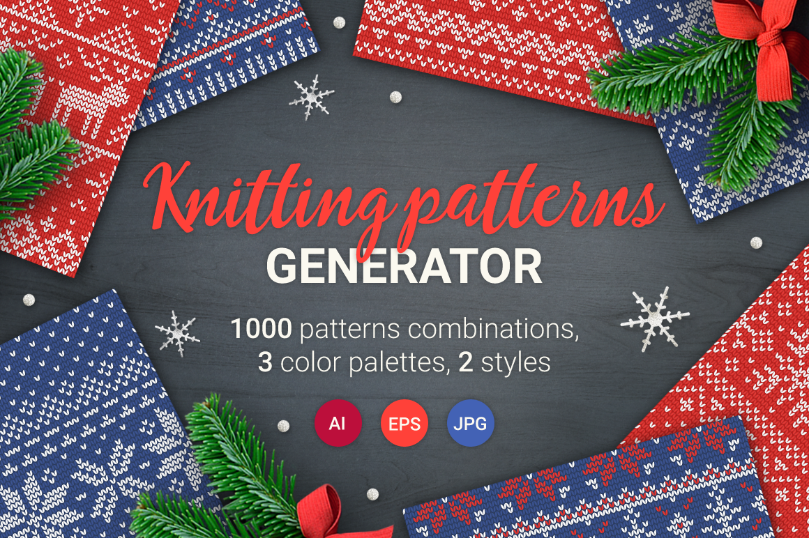 1000 Knitting Patterns Generator By Miu Miu ...