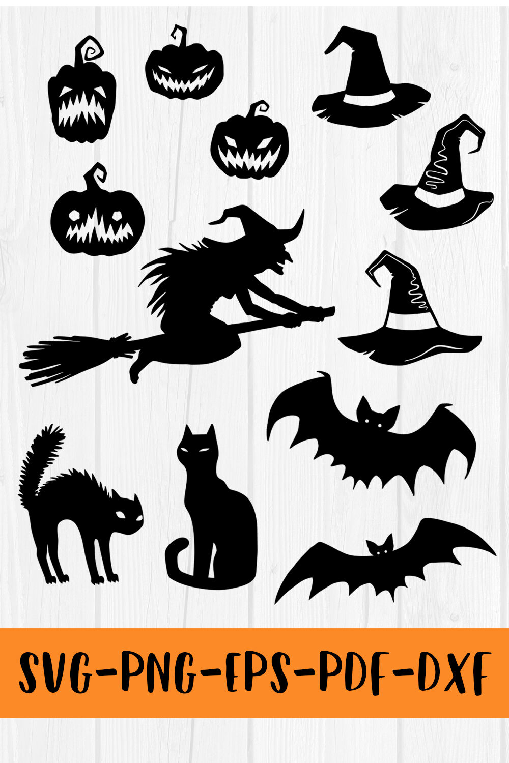 Download Halloween Bundle Halloween Clipart Pumpkin Svg Witch Svg Bat Svg By Green Wolf Art Thehungryjpeg Com
