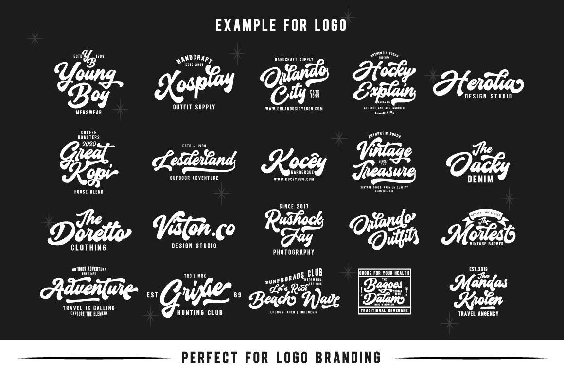 Bold Script Bundles By Ijemrockart | TheHungryJPEG