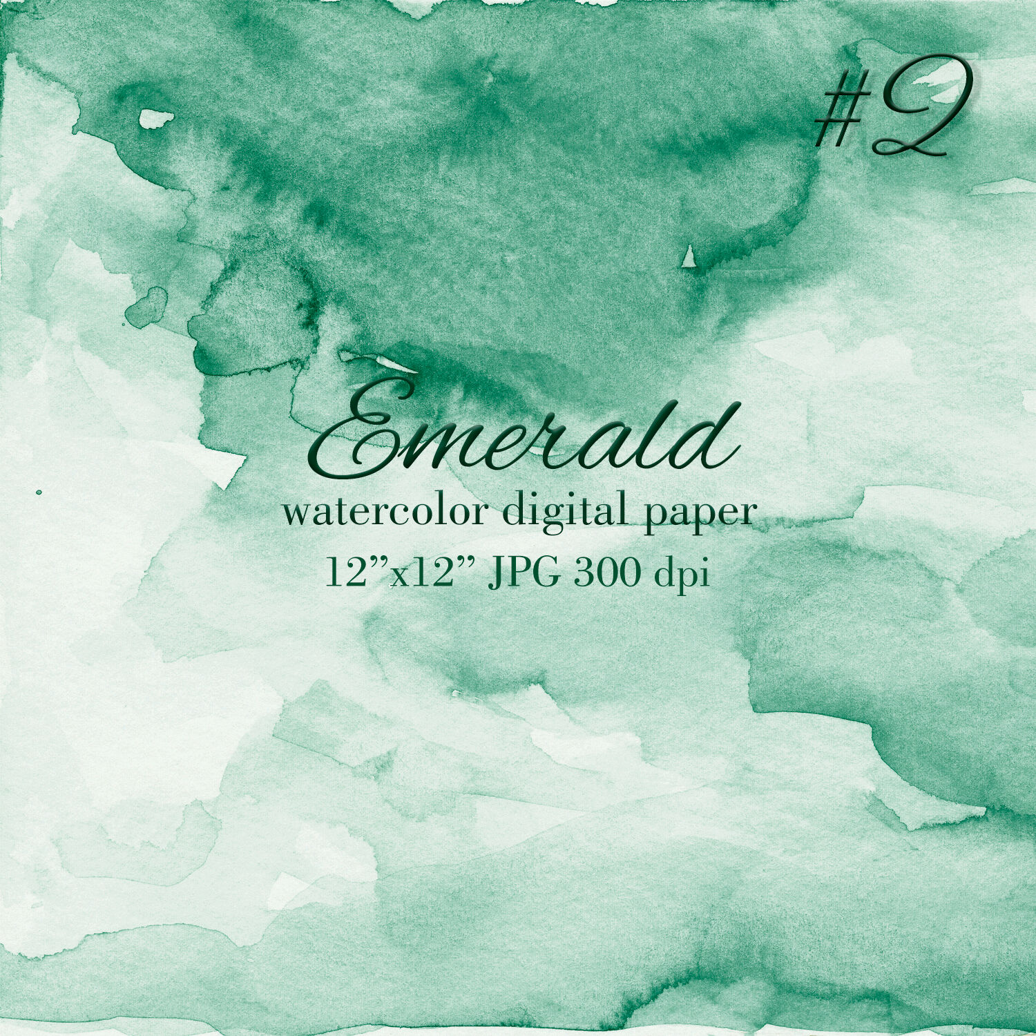 Emerald green watercolor texture Invitation background By  SweetRenieGraphics | TheHungryJPEG
