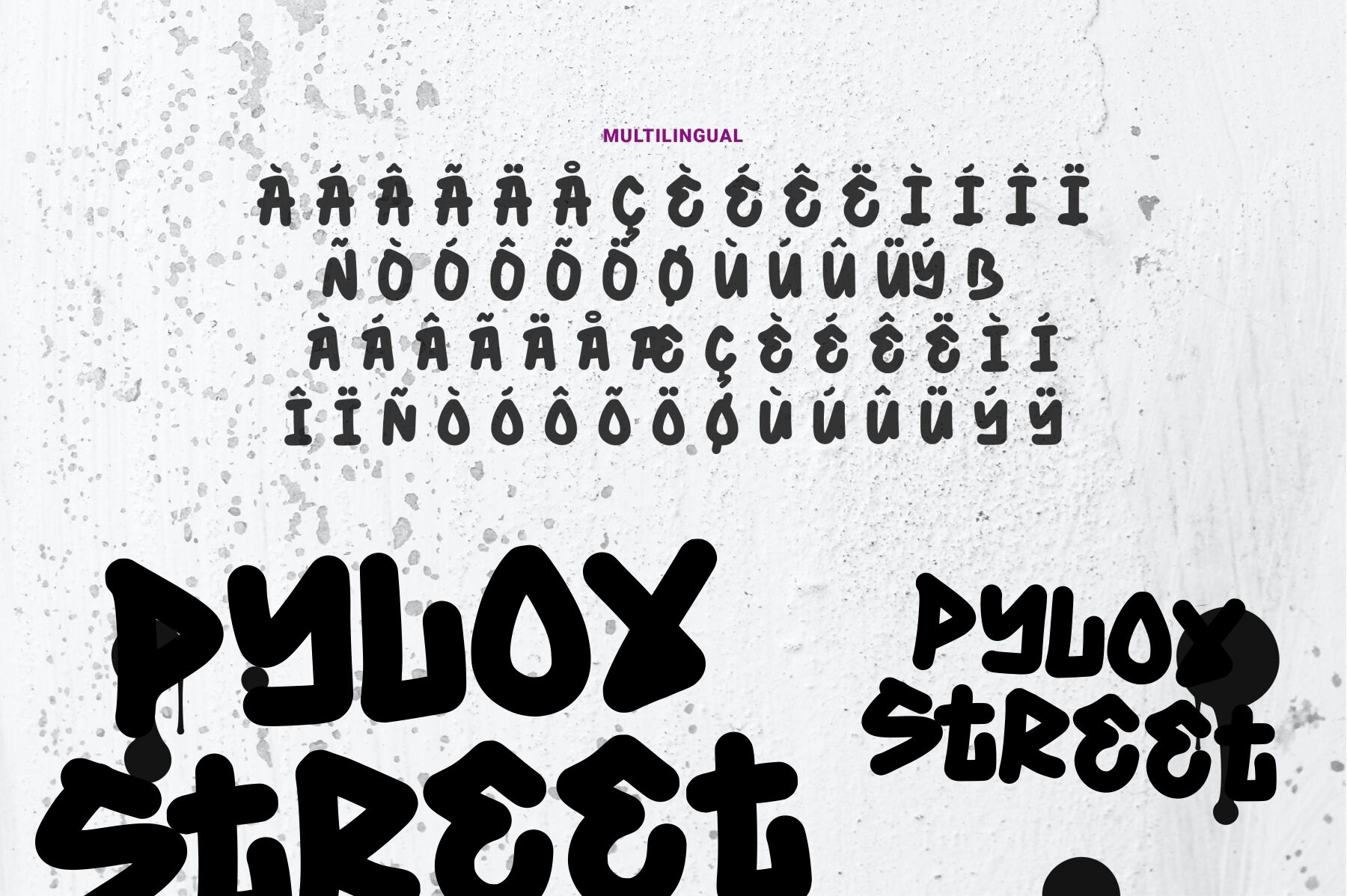 Pylox Street Bold Graffiti Font By Garisman Studio Thehungryjpeg Com