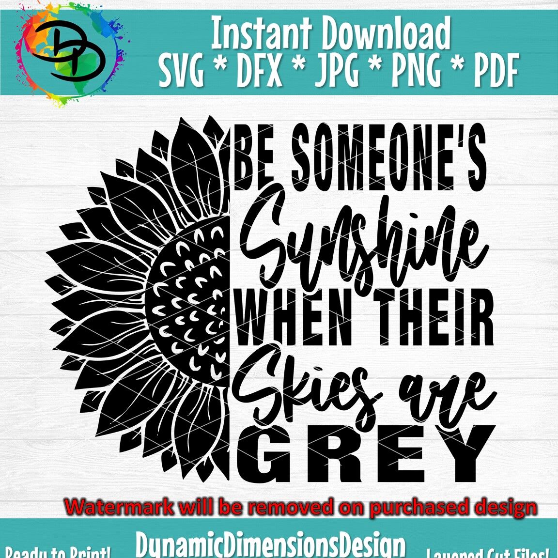 Download Be Someone's Sunshine, Sunflower SVG, Half Sunflower PNG ...