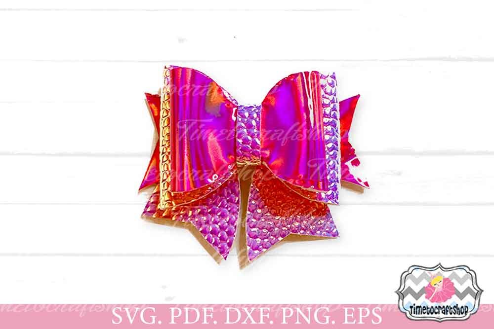 3d Bow Svg Layered Bow Stacked Bow Hair Bow Template Cricut Bow By Timetocraftshop Thehungryjpeg Com