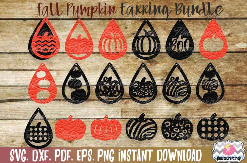 New Fall Thanksgiving Turkey amp Pumpkins Teardrop Handcut Faux Leather  Earrings  eBay