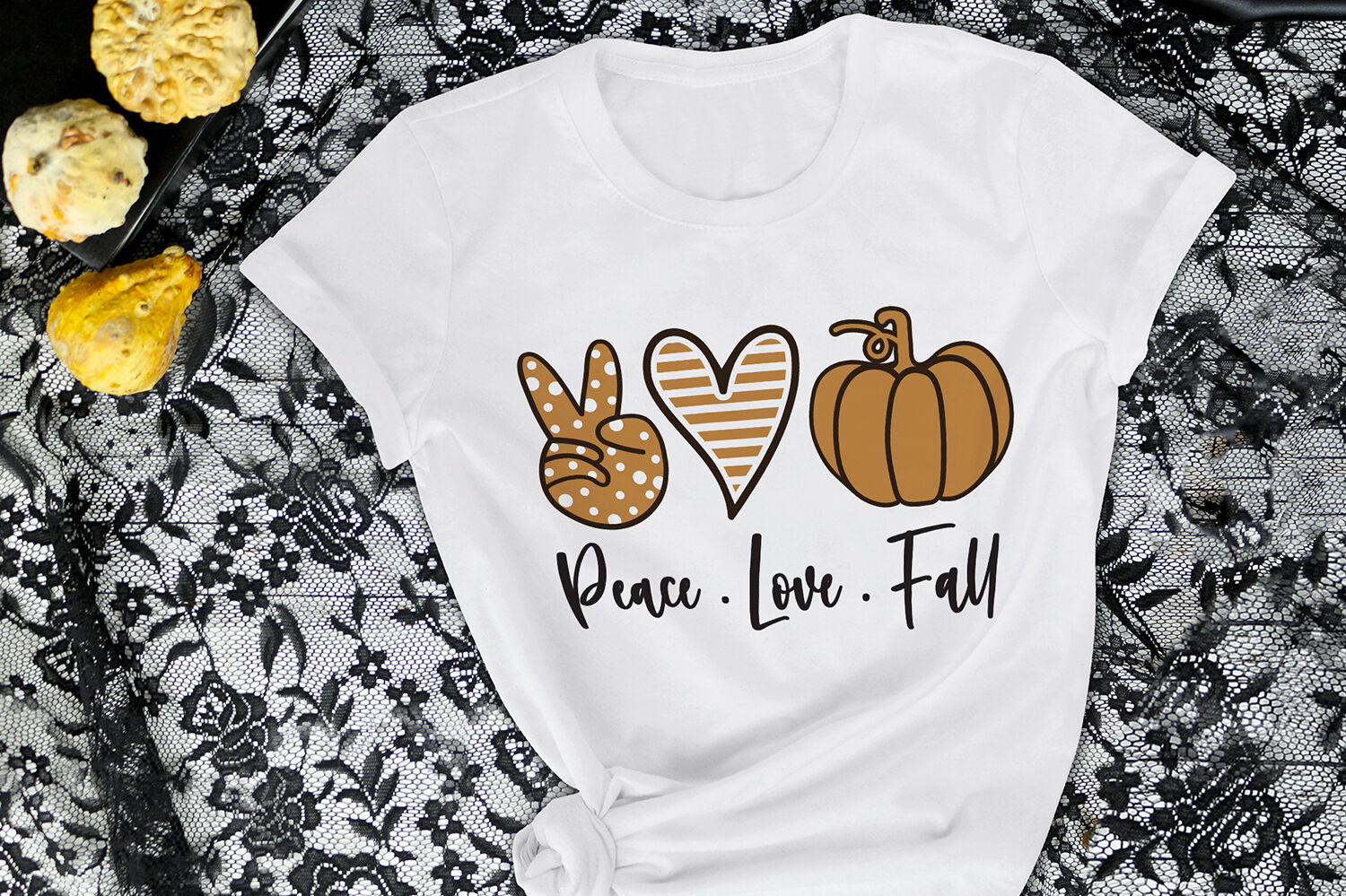 Download Fall SVG, Peace Love Fall SVG, Pumpkin SVG Cut File By CraftLabSVG | TheHungryJPEG.com