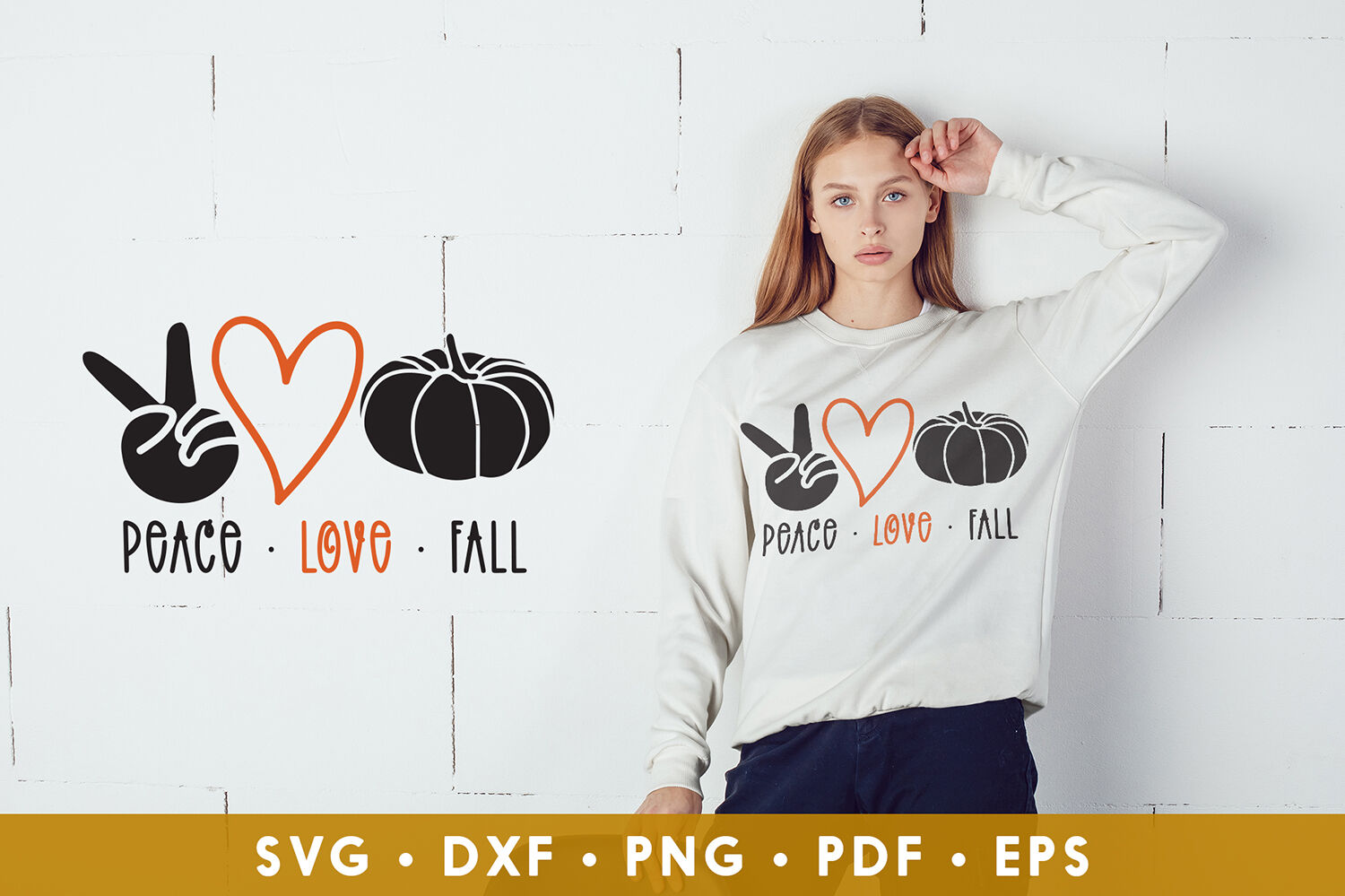 Free Free 343 Peace Love Fall Svg SVG PNG EPS DXF File