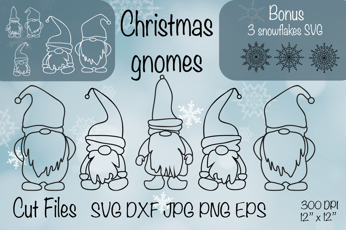 Download Gnome Svg Christmas Gnome Cut File Gnome Bundle Svg By Createya Design Thehungryjpeg Com