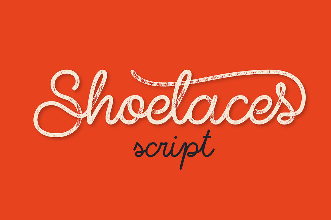 Shoelaces Font By Gleb Natasha Guralnyk Thehungryjpeg Com