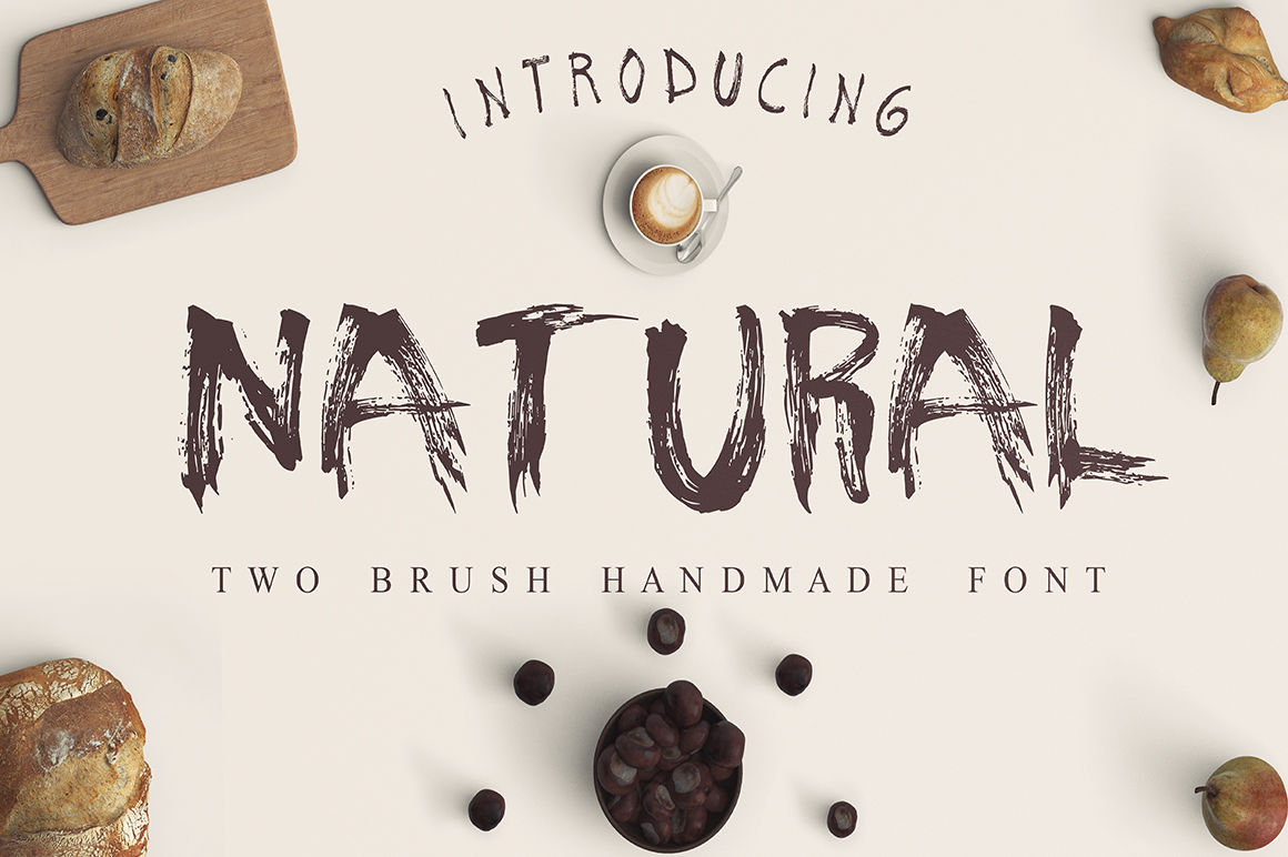 Natural 2 Font By Onlytheoriginals Thehungryjpeg Com