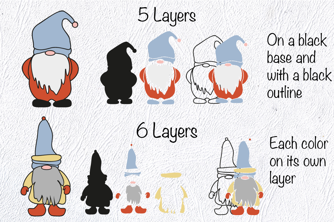 Free Free Layered Gnome Svg Free 679 SVG PNG EPS DXF File