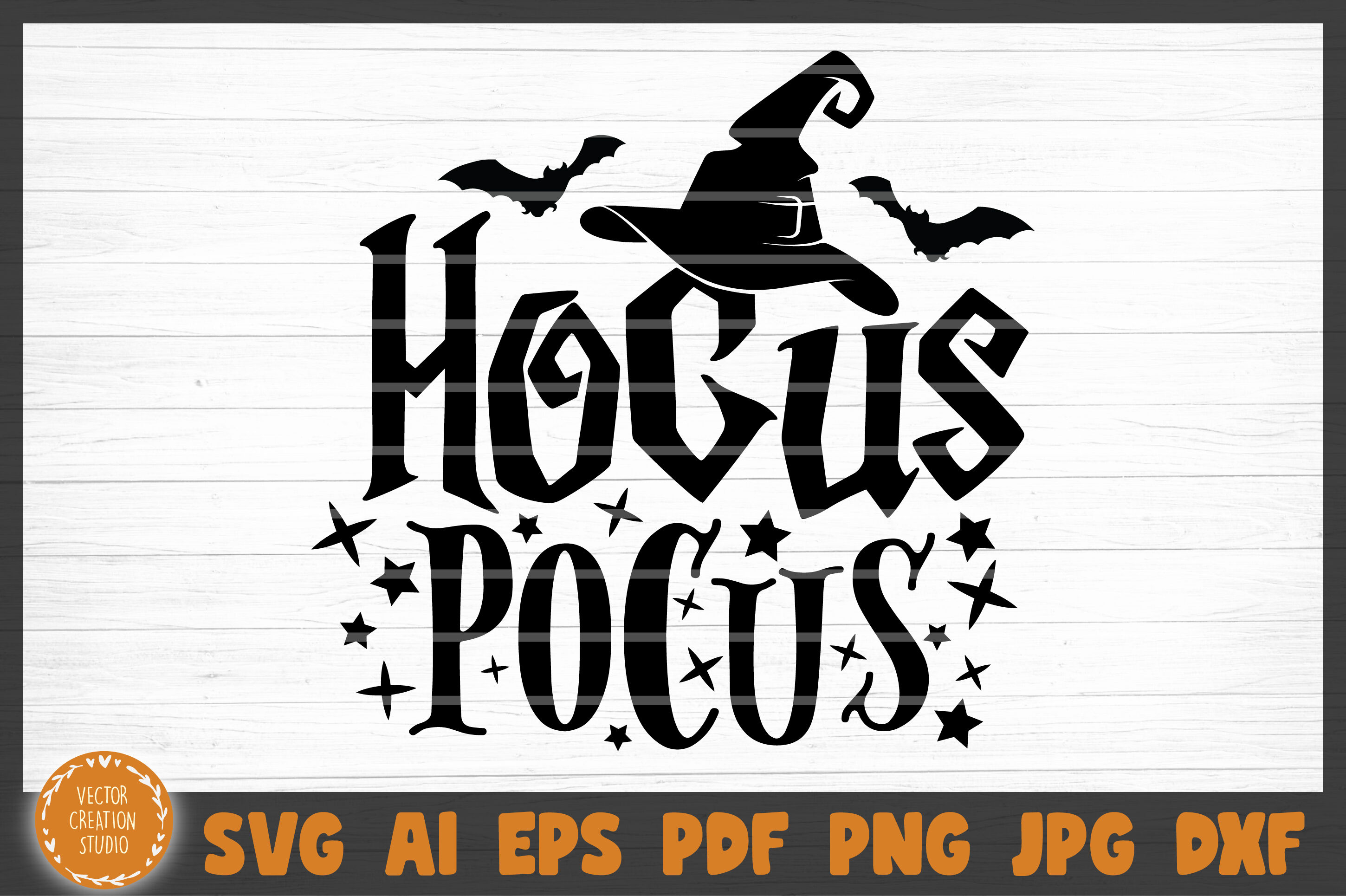 Hocus Pocus Halloween Svg Cut File By VectorCreationStudio | TheHungryJPEG