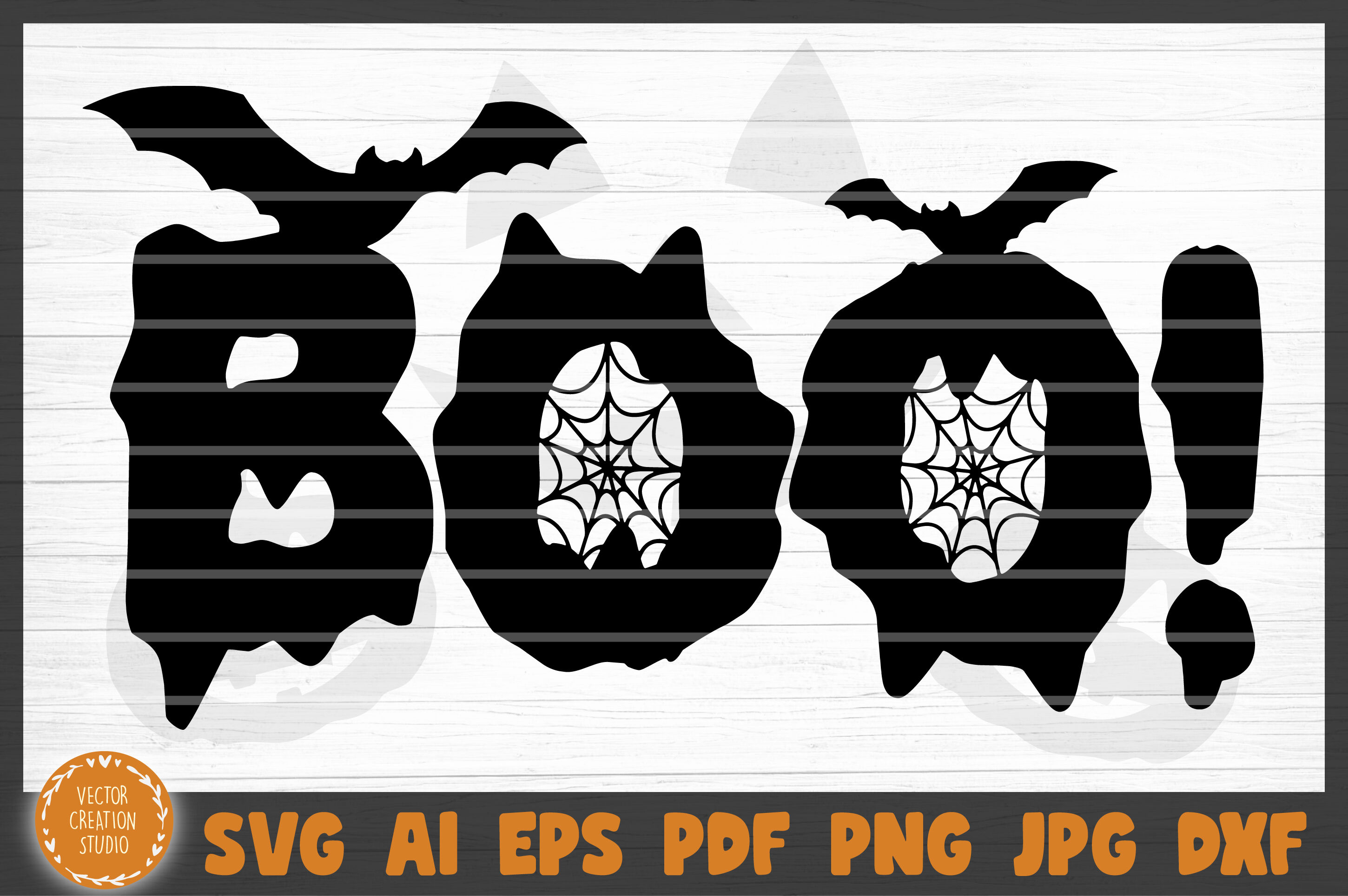 png. Boo Cut File SVG PDF